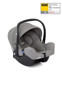 Carucior pentru copii multifunctional 3 in 1 Joie Finiti Signature Oyster/Gray Flannel (Carucior Finiti Oyster+ Landou Ramble XL Oyster+ Scoica i-Snug Gray Flannel) - Img 4