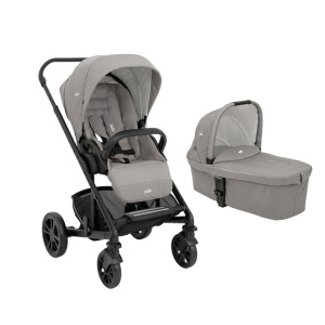 Carucior pentru copii multifunctional Joie 3 in 1 Chrome/ i-Gemm (Carucior Chrome Pebble+ Landou Pebble+ scoica i-Gemm Pebble) - Img 12