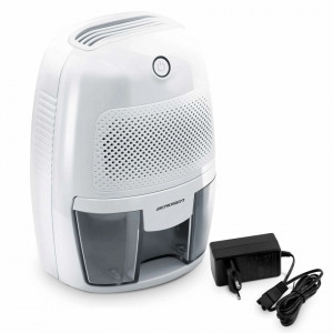 Dezumidificator camera, tehnologie Peltier, rezervor 500 ml, operare simpla, detector de nivel al apei, Berdsen, BR-50B , Alb - Img 4