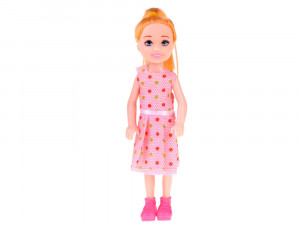 Papusa din plastic pentru copii, 13 cm, Jokomisiada, ZA4628 E