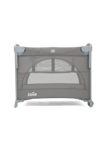 Patut pliant pentru cosleeping Joie Kubbie Foggy Gray - Img 2