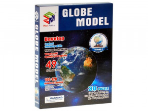 Puzzle educational 3D, Globul pamantesc, 49 de piese - Img 6