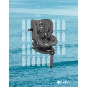 Scaun auto Joie i-Spin 360° Shell Gray, Colectia Cycle, 40-105 cm, testat ADAC si certificat R129 - Img 11