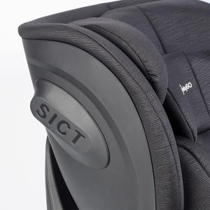 Scaun auto rotativ BabyGo, Prime 360, Black, 40-150 cm, certificat R129 - Img 4