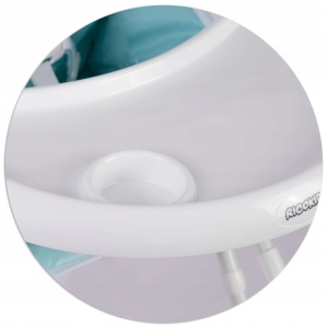 Scaun pentru hranire copii, suport pentru picioare, Ricokids, Fando, 7066 - Img 2