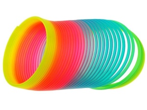 Set 10 Jucarii interactive, arc elastic Curcubeu, diametru 7,5 cm, Jokomisiada, ZA1255 - Img 5