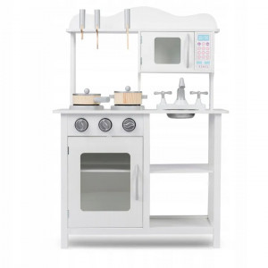 Set Bucatarie din lemn pentru copii, 60 x 30 x 85 cm, Ricokids, RC-835 + Sort Micul Bucatar - Img 6