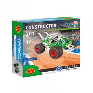 Set constructie 201 piese metalice Constructor-Bad Boy Monster Truck, +8 ani Alexander - Img 2
