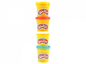Set Creativ cu Plastilină Colorată pentru Copii, 4 Culori × 60 g – Modelaj și Activități Creative - Img 3