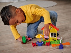 Set de construit, 26 piese, Loc de joaca, Peppa Pig, Bloxx ZA5140 - Img 5
