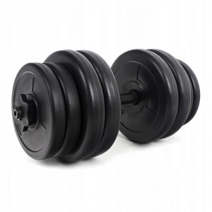 Set Gantere Pentru Exercitii, 30 kg, cu 2 Tije, 16 Greutati, Modern Home, H2X15 - Img 2