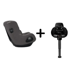Set Scaun auto rotativ i-Size Nuna TODL next Granite, 40-105 cm + Baza isofix BASE next i-Size pentru TODL next, testat ADAC - Img 11
