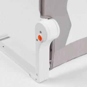 Bariera de siguranta pentru pat, Nukido, Bed Rail, 180 x 42 x 35 cm, Gri, 722400 - Img 3
