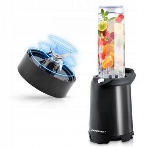 Blender pentru Smoothie de fructe, legume si gheata, Berdsen, BD-752, 700W, 2 sticle incluse - Img 4