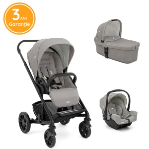 Carucior multifunctional 3 in 1 Joie Chrome Pebble - Img 7