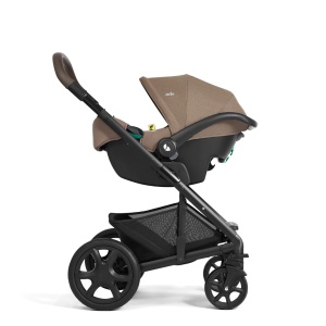 Carucior pentru copii multifunctional 3 in 1 Joie Chrome DLX Toffee (Carucior Chrome DLX + Landou Toffee + Scoica i-Snug 2 Toffee) - Img 7