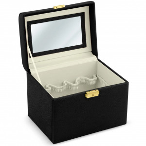 Cutie Pentru Cosmetice Massido MS-706, Neagra - Img 2