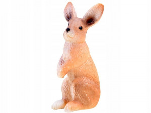 Figurina din plastic pentru copii, Iepuras, ridicat, 4.5 cm, Jokomisiada
