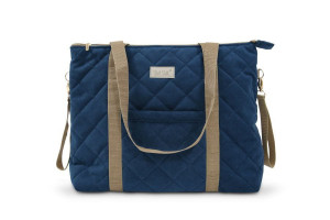 Geanta mamicii, pentru carucior si plimbare, 38 x 45 cm, Tiny Star Navy