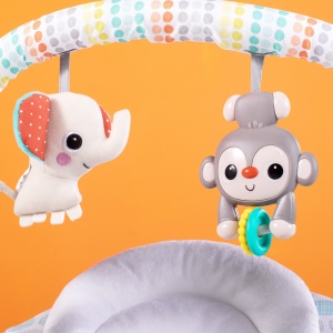 Leagan portabil Bright Starts Whimsical Wild™ - Img 4