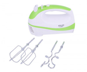 Mixer de mana, 5 Viteze, Functie Turbo, Alb/Verde, Adler AD 4205 - Img 6