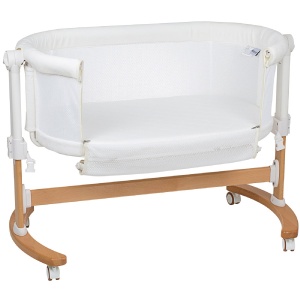 Patut co-sleeper 2 in 1 BabyGo Amila, Creme - Img 5