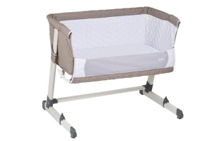 Patut co-sleeper BabyGo 2 in 1 Together Beige - Img 3