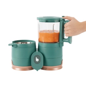 Robot multifunctional Babymoov Nutribaby Glass 4 in 1 din sticla si otel inoxidabil - Img 6