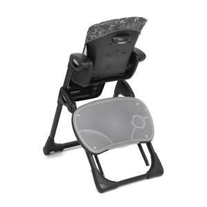 Scaun de masa Joie Mimzy Recline ABC Charcoal, nastere - 15 kg - Img 7