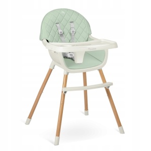 Scaun de masa reglabil, multifunctional, 3in1, pliabil, inaltime reglabila, tava detasabila, Nukido, Lilo, Menta - Img 2