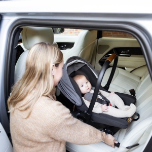 Scoica auto cu ISOFIX integrat Joie Sprint Signature Eclipse, nastere - 75 cm, testata inclusiv la impact lateral, conform ECE R129 - Img 5