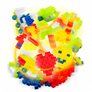 Set 300 de Cuburi de construit, Ricokids, RK-761, Create Your Dream Tower - Img 3