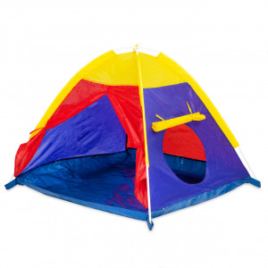 Set 5in1 Corturi de joaca pentru copii, iPlay, sistem modular, casa cu tuneluri, iglu si cort, Multicolor - Img 6