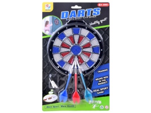 Set Dart, 3 sageti, Alb/Albastru/Rosu, GR0596 - Img 7