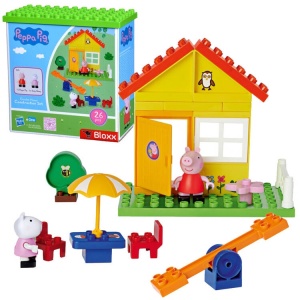 Set de construit, 26 piese, Loc de joaca, Peppa Pig, Bloxx ZA5140 - Img 1