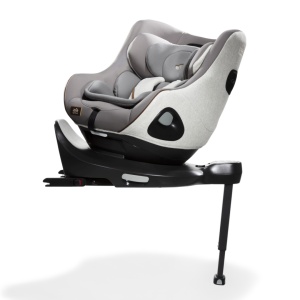 Set scaun auto rotativ i-Size Joie i-Harbour Signature Oyster, 40-105 cm + Baza i-Size i-Base Encore, testat ADAC si certificat R129 - Img 9