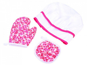 Set - Sort pentru Micul Bucatar cu 7 accesorii, Jokomisiada, ZA2941, Roz - Img 3