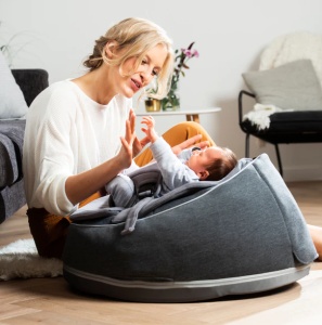 Sezlong multifunctional Doomoo Seat'n Swing Anthracite - Img 5
