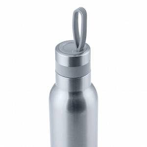 Termos din otel inoxidabil, 500 ml, maner flexibil, Berdsen, Travel Line, BD-787, Gri - Img 3