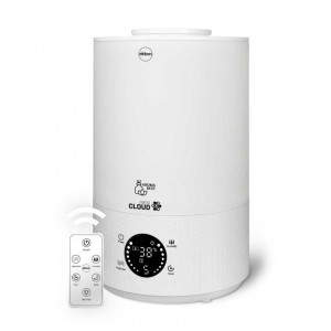 Umidificator de aer si Lampa de veche, cu rezervor luminat, Eldom, NU40 ATMA, aromaterapie, ionizare naturala, temometru, panou tactil, telecomanda, rezervor 2,8 L - Img 6