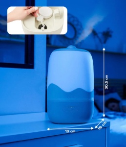 Umidificator Digital Babymoov 3 in 1 cu Ultrasunete Wave - Img 4