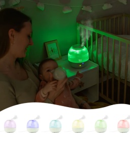 Umidificator si lampa de Veghe Badabulle Bubble - Img 6
