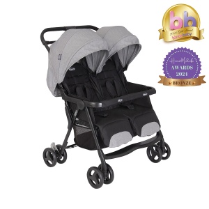 Carucior de gemeni Graco DuoRider Steeple Gray - Img 9
