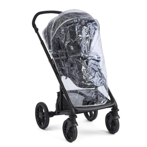 Carucior pentru copii multifunctional 3 in 1 Joie Chrome 2 Raven (Carucior Chrome 2 Raven + Landou Chrome Raven+ scoica i-Snug Raven) - Img 8