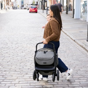Carucior ultracompact Joie Parcel LX, nastere - 22 kg, Signature Evergreen - Img 6