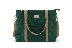Geanta mamicii, pentru carucior si plimbare, 38 x 45 cm, Tiny Star Green