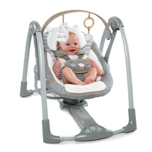 Leagan Copii portabil Ingenuity Swing 'n Go Portable Swing™ - Bella Teddy™ - Img 2