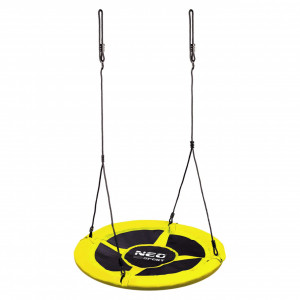 Leagan cuib de barza, pana la 150 kg, Neo-Sport, Swingo, XXL, 95 cm, Galben