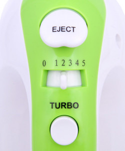 Mixer de mana, 5 Viteze, Functie Turbo, Alb/Verde, Adler AD 4205 - Img 7