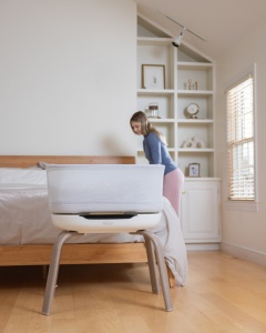 Patut co-sleeper Graco Eluma Nest Luna cu leganare automata si sistem inteligent de detectare a plansului - Img 2